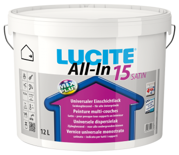 Lucite all in 15 satin